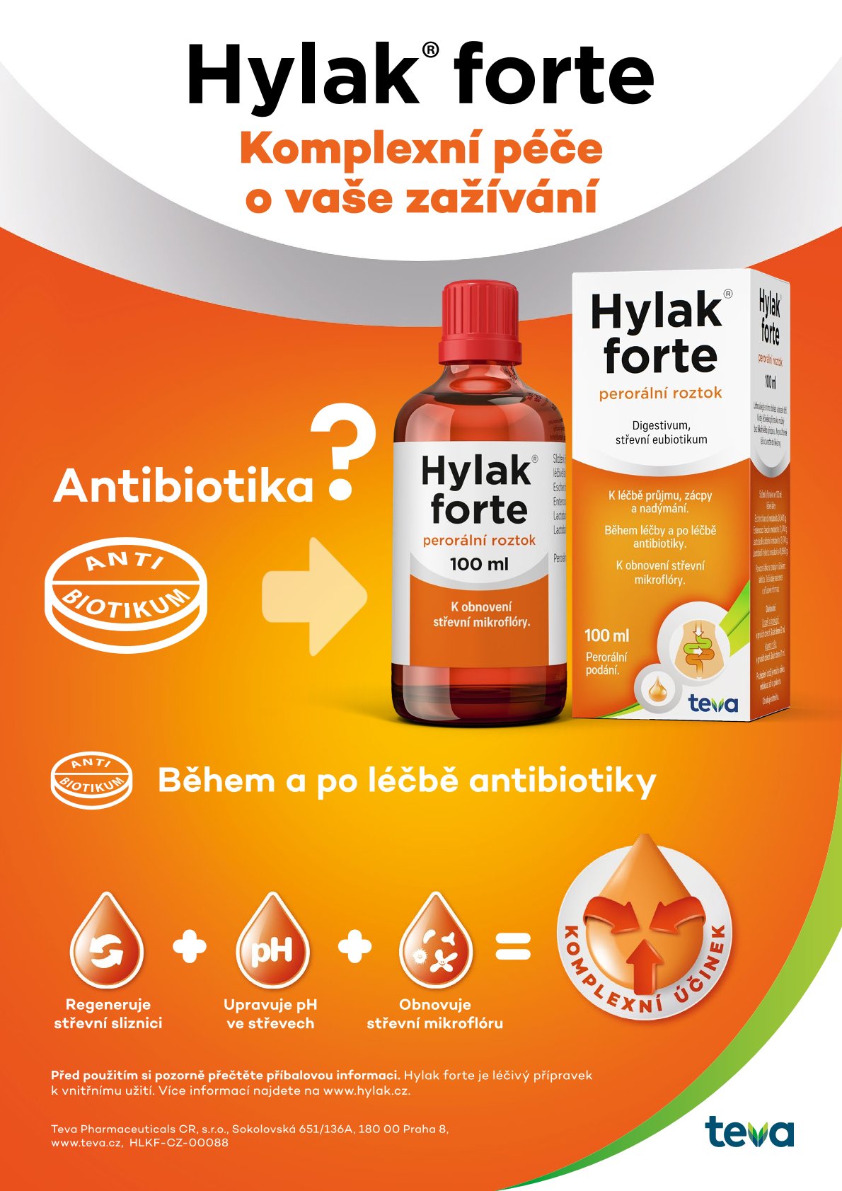 Obrázek HYLAK Forte 100 ml